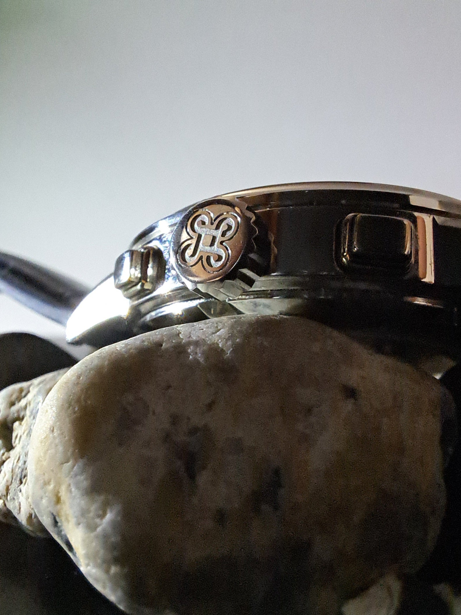 White Triple Date Moonphase